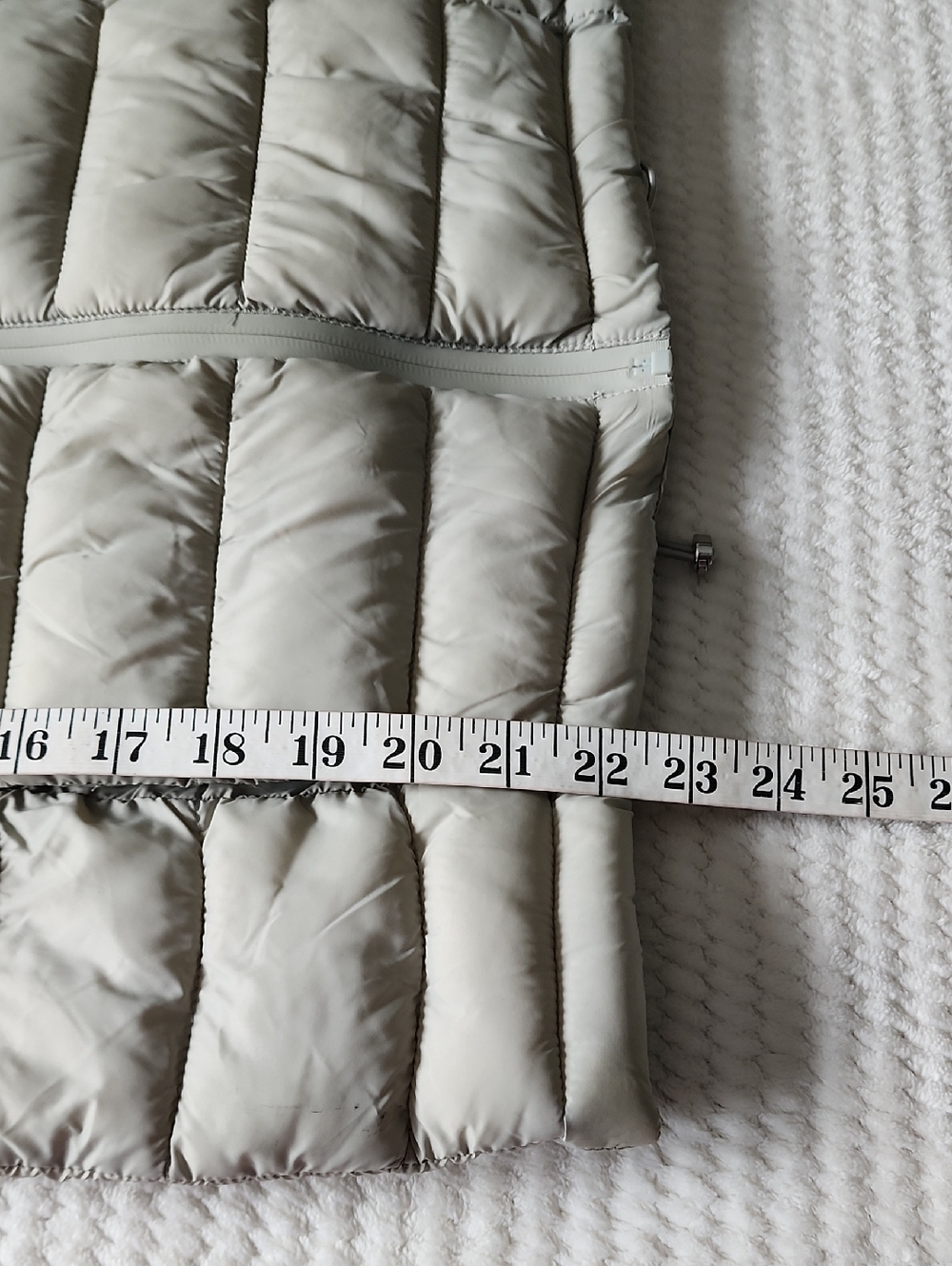 Zara Gray Full Zip Vest - Picture 4 of 8
